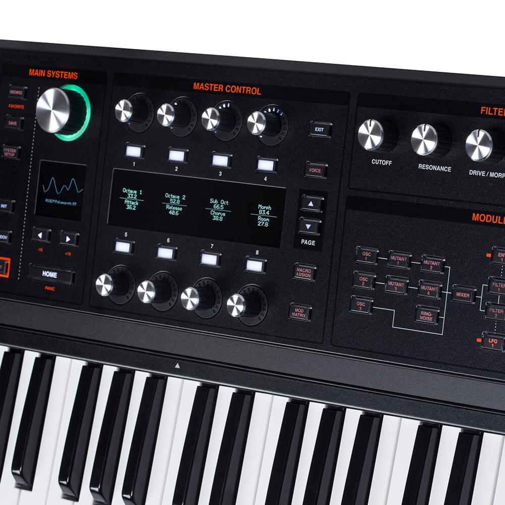 Ashun Sound Machines HydraSynth Keyboard｜ミュージックランドKEY