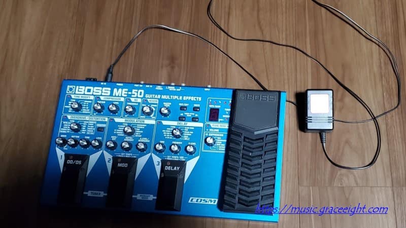 BOSSのACアダプター、代用品をME-50で試してみた