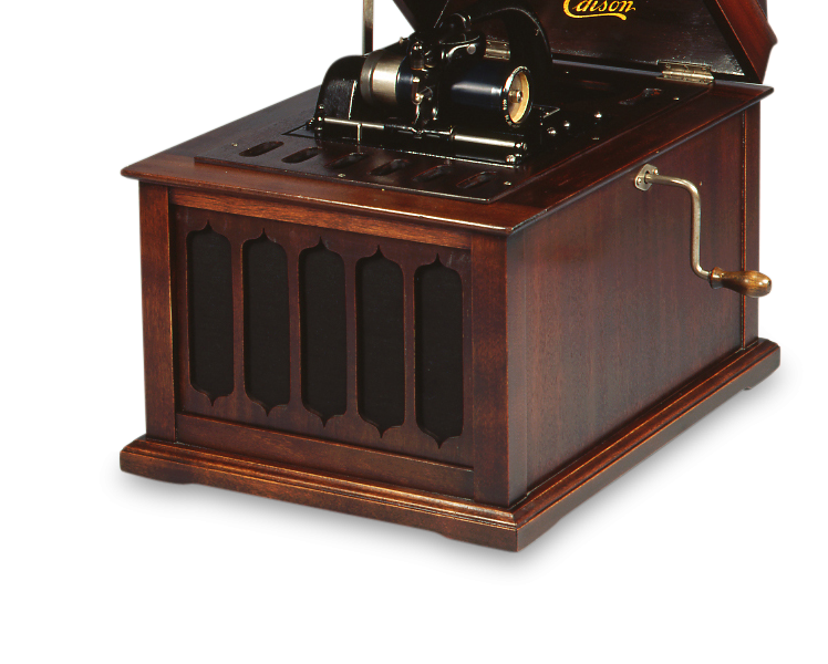 木製手動式蓄音機 元箱付き クトウ蓄音機 木製手動式蓄音機 元箱付き