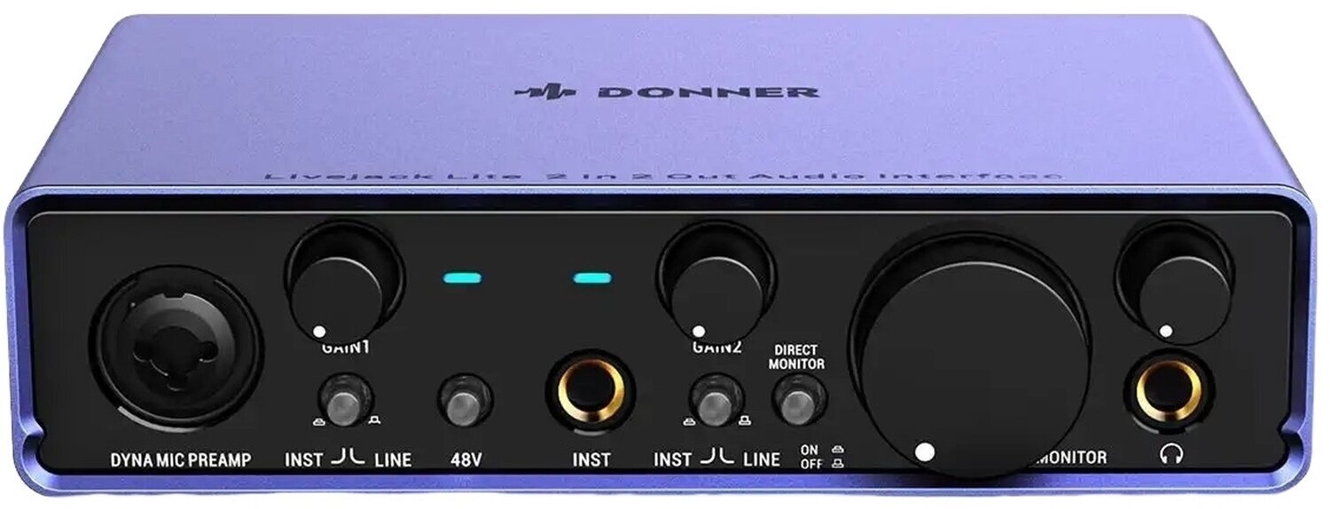 Donner Livejack Lite USB Audio Interface - Muziker
