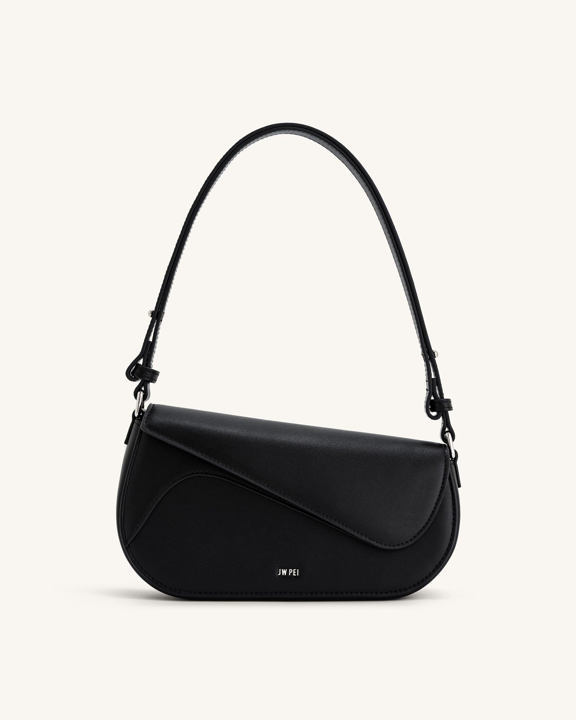 Addisyn Shoulder Bag - Black - JW PEI LATAM