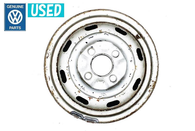 VW純正USED スチールホイール 15インチ×4.5J T-1 4穴 ET46 ※送料別途