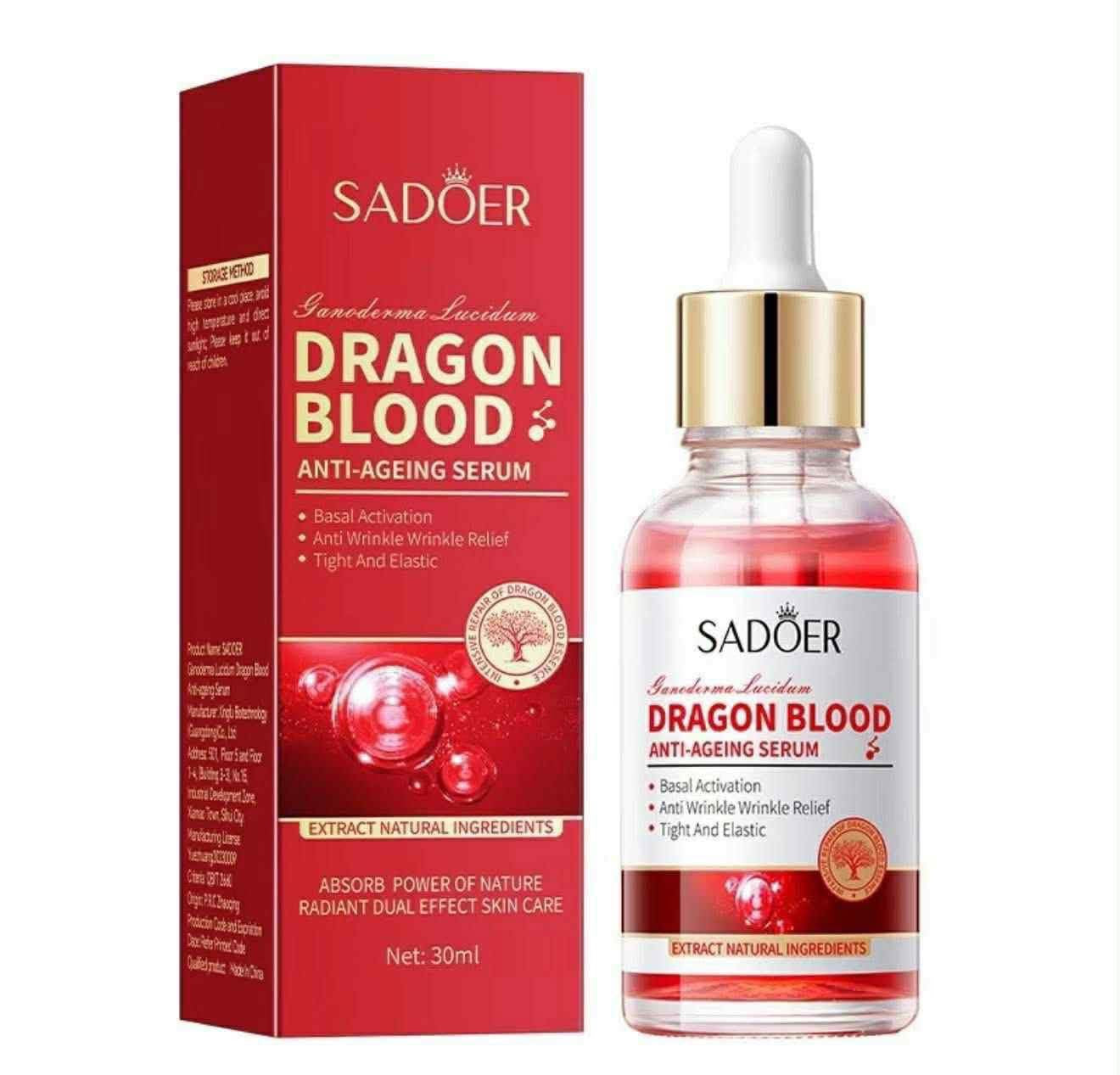 SADOER - Dragon Blood Anti - Aging Serum 30 ml – My Care Kits