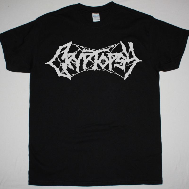 CRYPTOPSY LOGO NEW BLACK T-SHIRT
