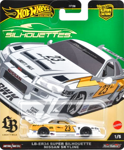 ホットウィール カーカルチャー シルエット LB-ER34 スーパー
