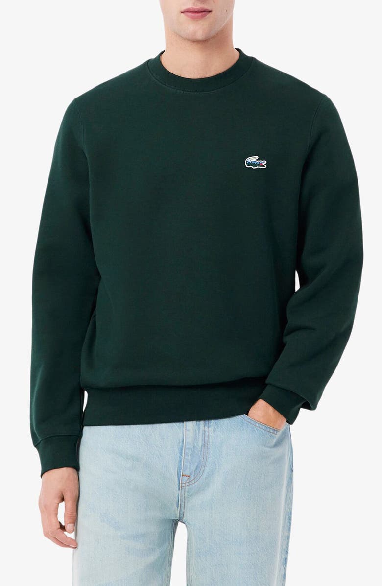 Lacoste Classic Fit Cotton French Terry Sweatshirt | Nordstrom