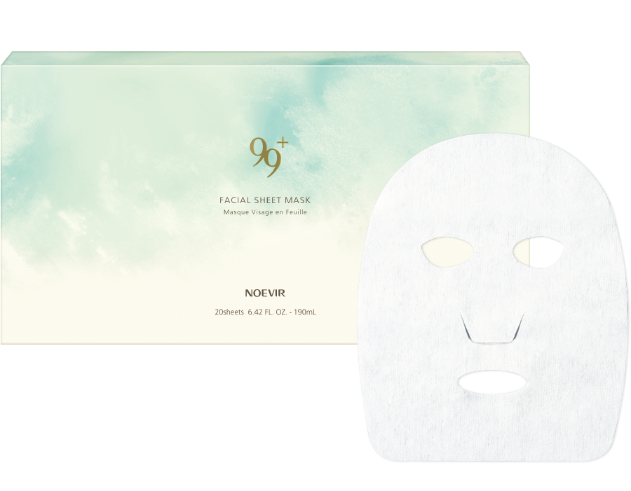 フェイシァルシートマスク｜ノエビア 99プラス｜株式会社ノエビア