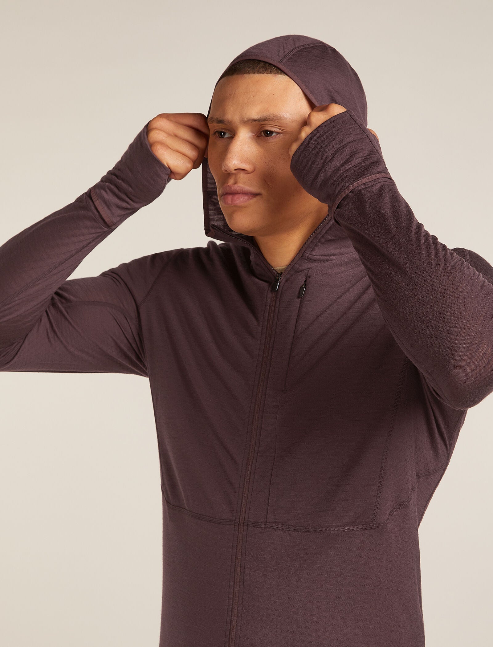 Men's Merino Blend 200 Realfleece™ Descender Long Sleeve Zip