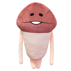 プレミアムもこもこBIGぬいぐるみ｜なめこぱらだいす☆なめこ公式