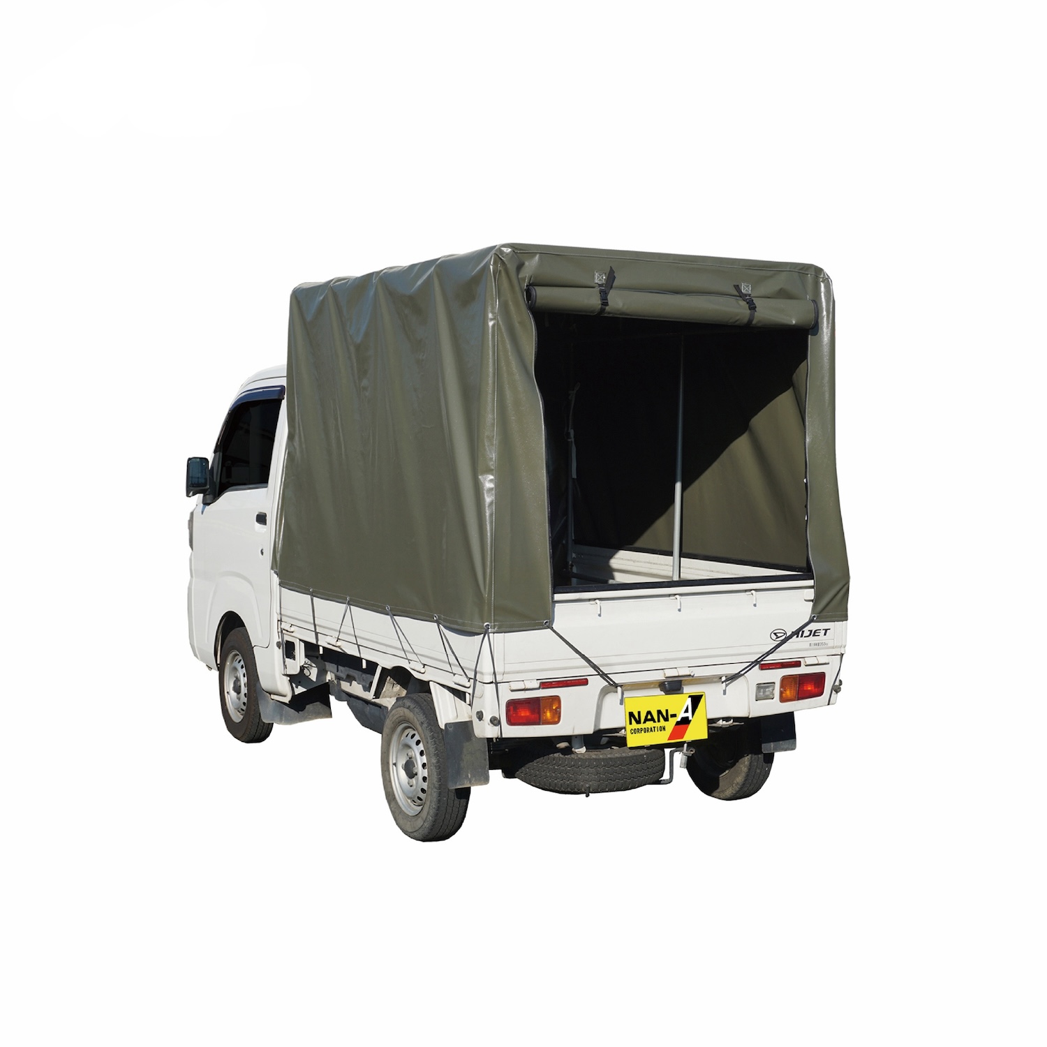 軽トラック 幌A1208 東芝 冷蔵庫