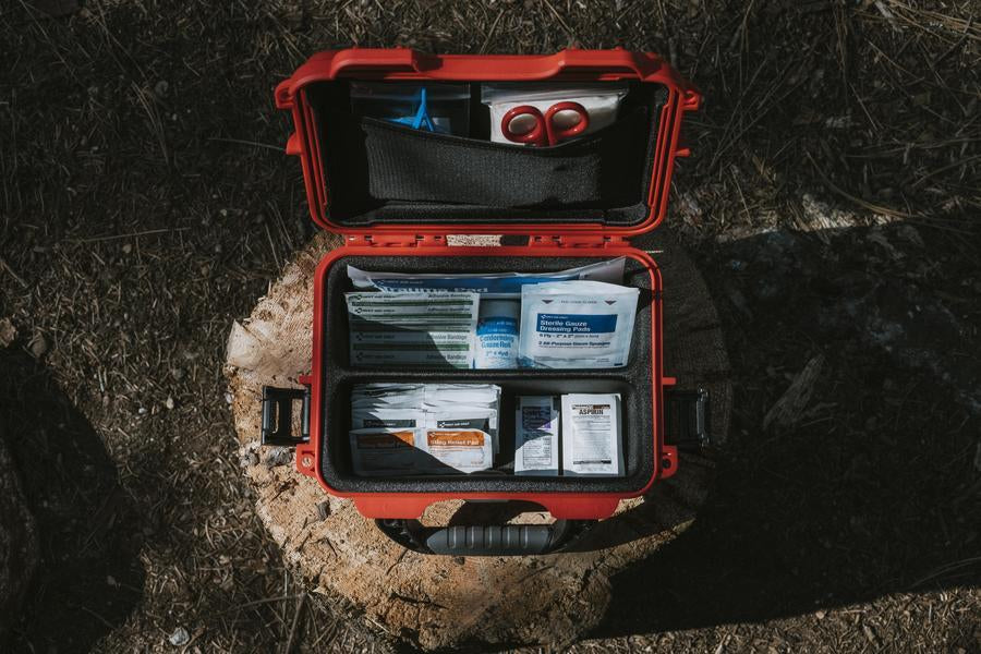 NANUK 904 First Aid Kit With Medical Supplies