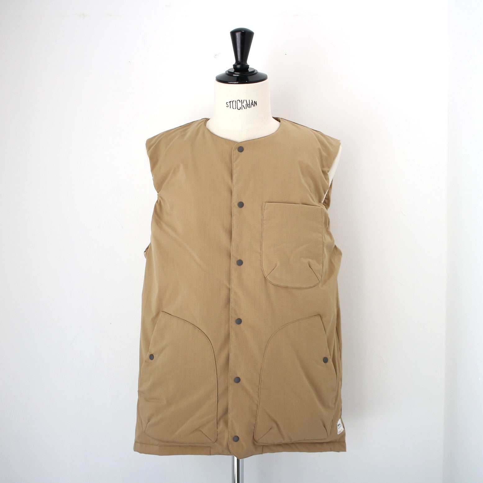 HINOC RIPSTOP INNER DOWN VEST(MEN)ヒノックリップストップインナー