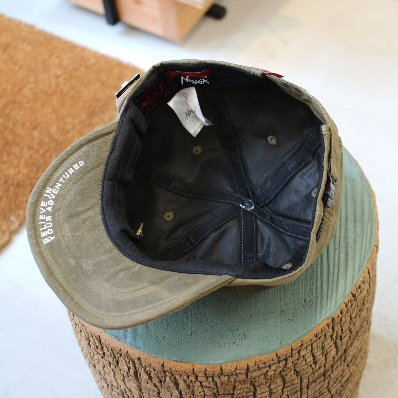 NANGA x Clef WAXED COTTON B.CAP(ナンガ × クレワックスドコットン