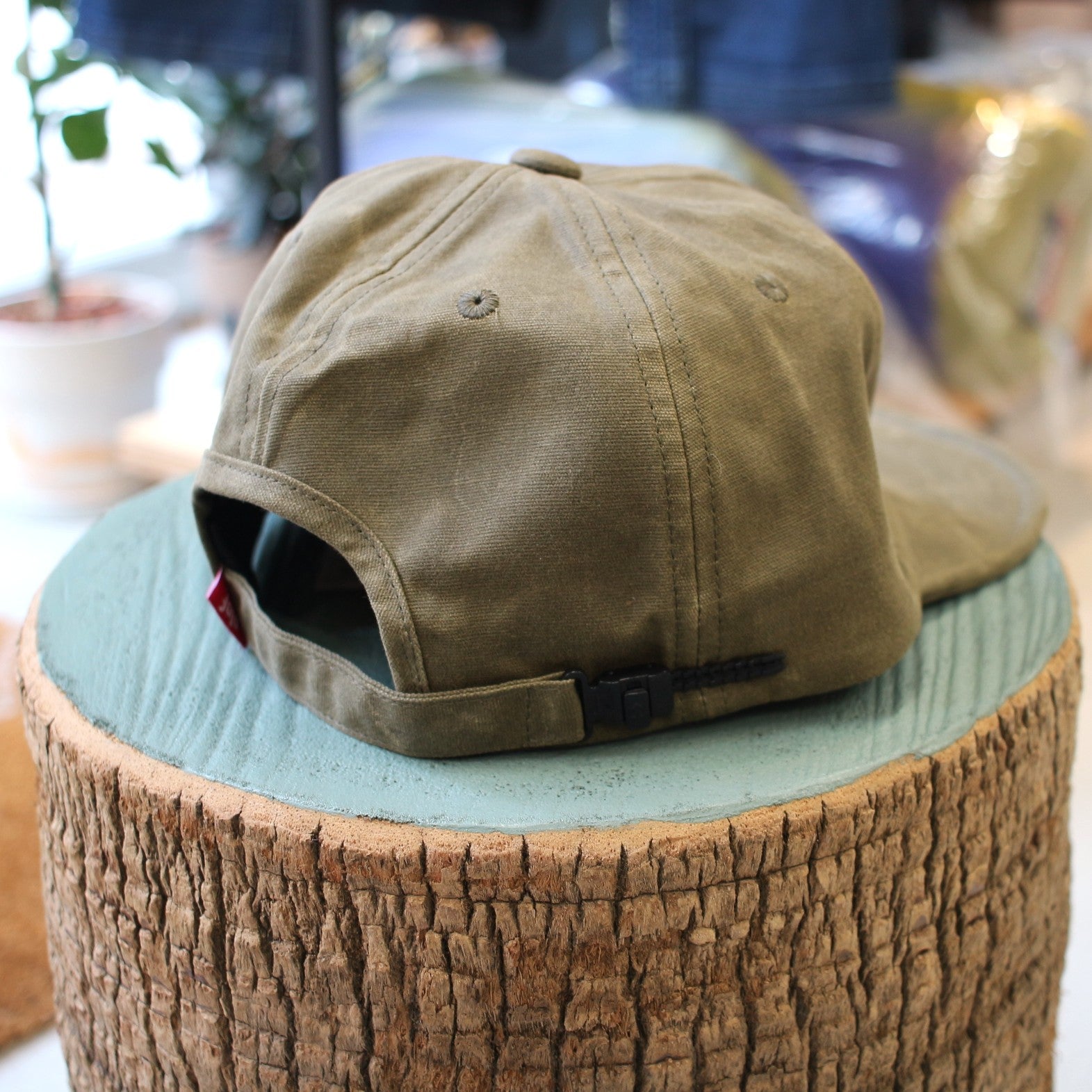 NANGA x Clef WAXED COTTON B.CAP(ナンガ × クレワックスドコットン