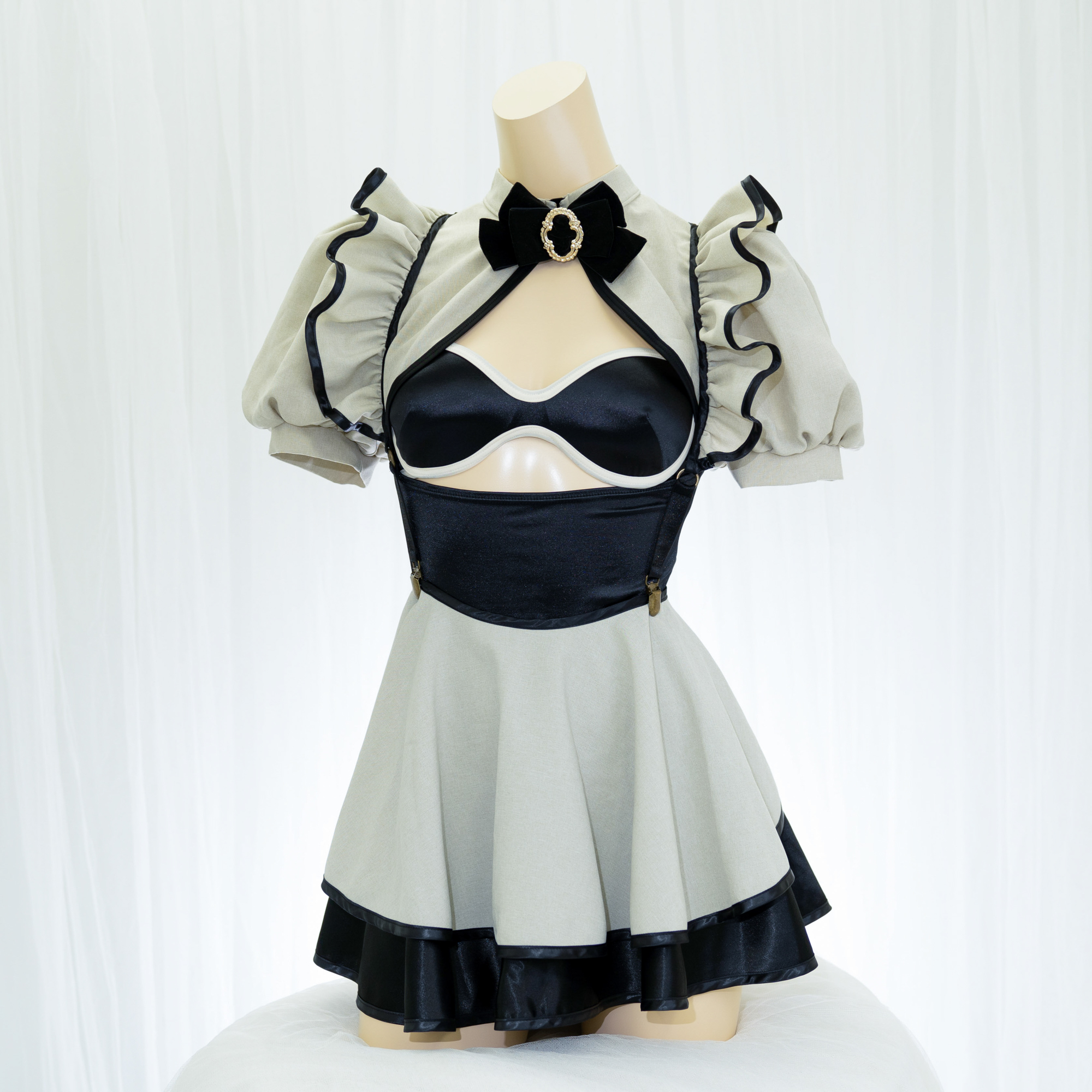 C0007 フェティッシュメイド カフェ ベージュ/M企画｜NANIKIRU