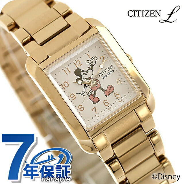 シチズン エル Disney Collection 「ミッキーマウス」 光発電エコ