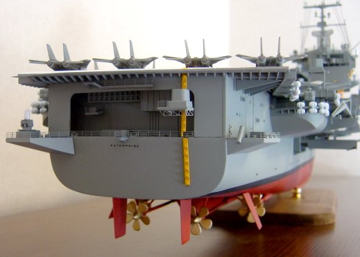 原子力航空母艦 エンタープライズ CVN-65 1/350 ENTERPRISE 田宮模型