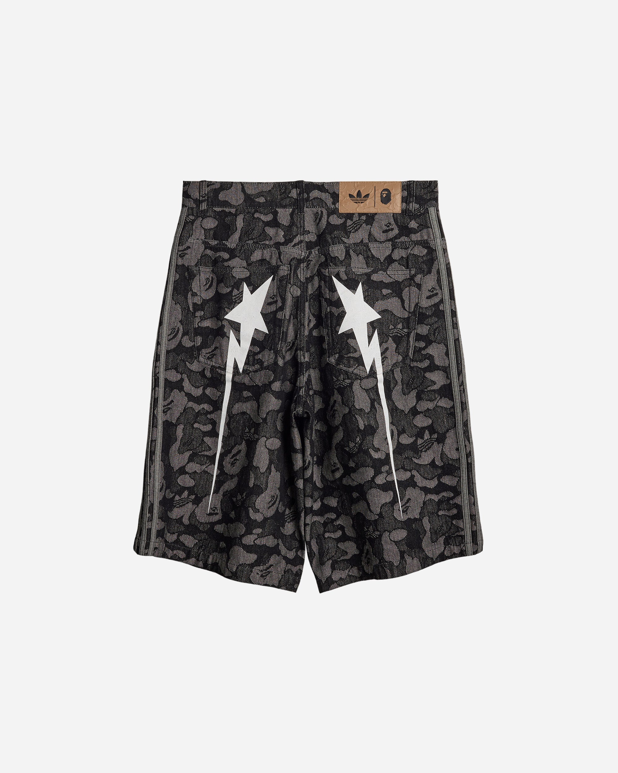 adidas Originals adidas Originals x BAPE Denim Jorts Grey KF4917