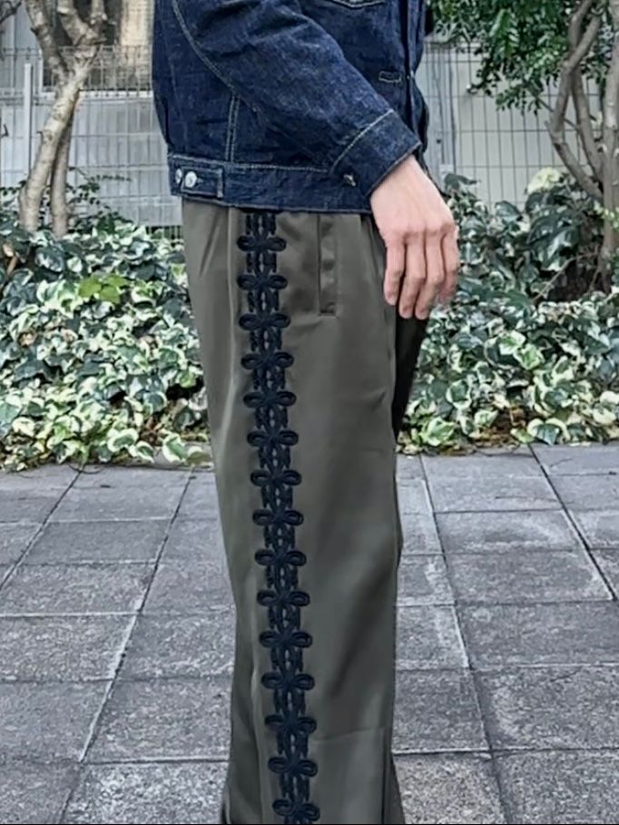 Nasngwam. - KINGSTON PANTS / オリーブ | NARO CLOTHING