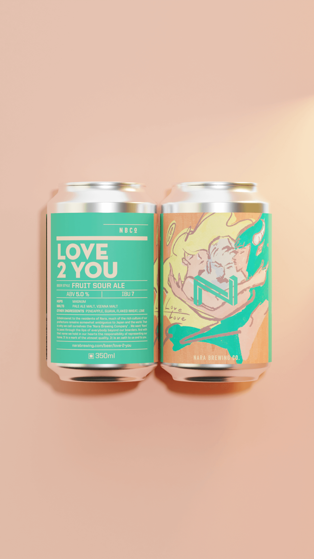 LOVE 2 YOU ( 2024 ) | ラブトゥ―ユー - Nara Brewing Co. 奈良の