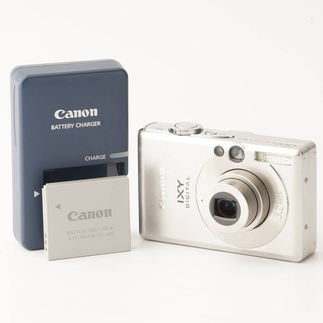 キヤノン Canon IXY DIGITAL 60 / 5.8-17.4mm F2.8-4.9 シルバー
