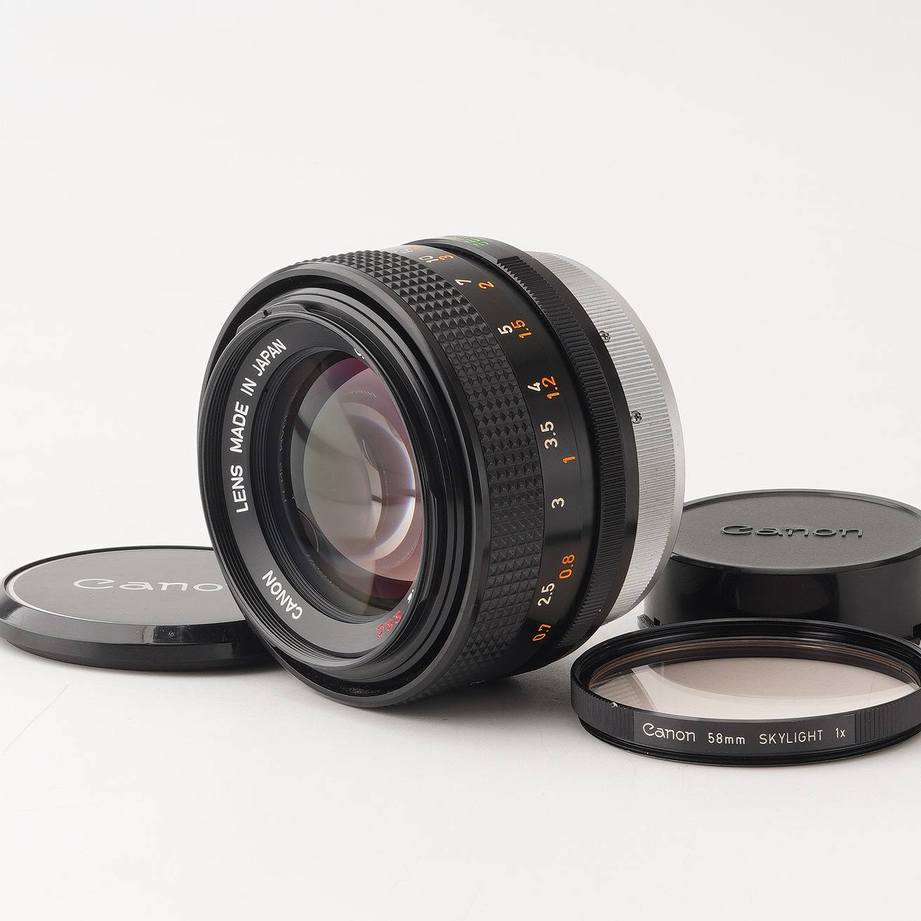 キヤノン Canon FD 55mm F1.2 S.S.C. – Natural Camera / ナチュラルカメラ