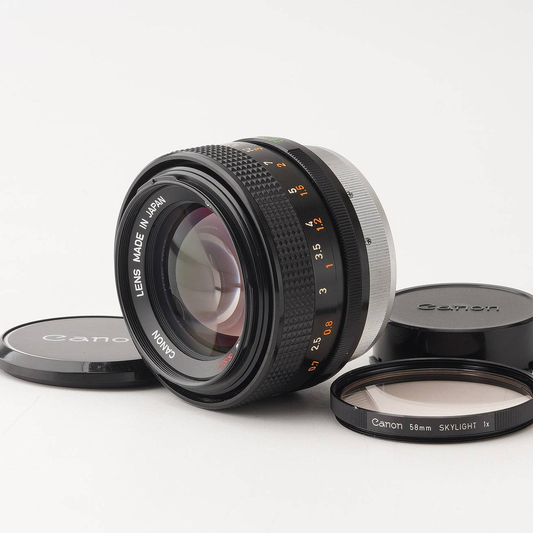 キヤノン Canon FD 55mm F1.2 S.S.C. – Natural Camera / ナチュラルカメラ