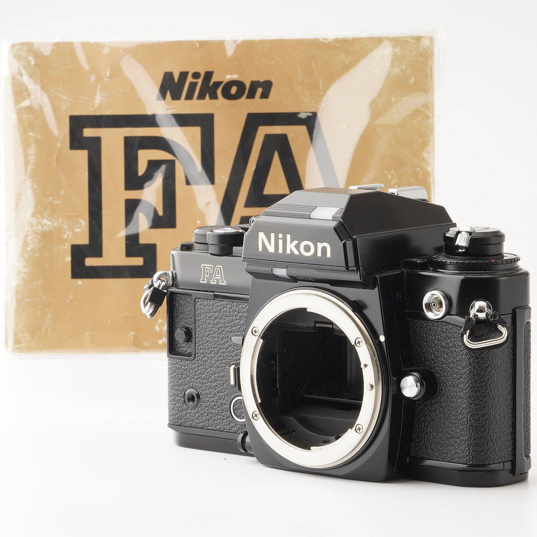 ニコン Nikon FA ブラック 35mm 一眼レフフィルムカメラ – Natural