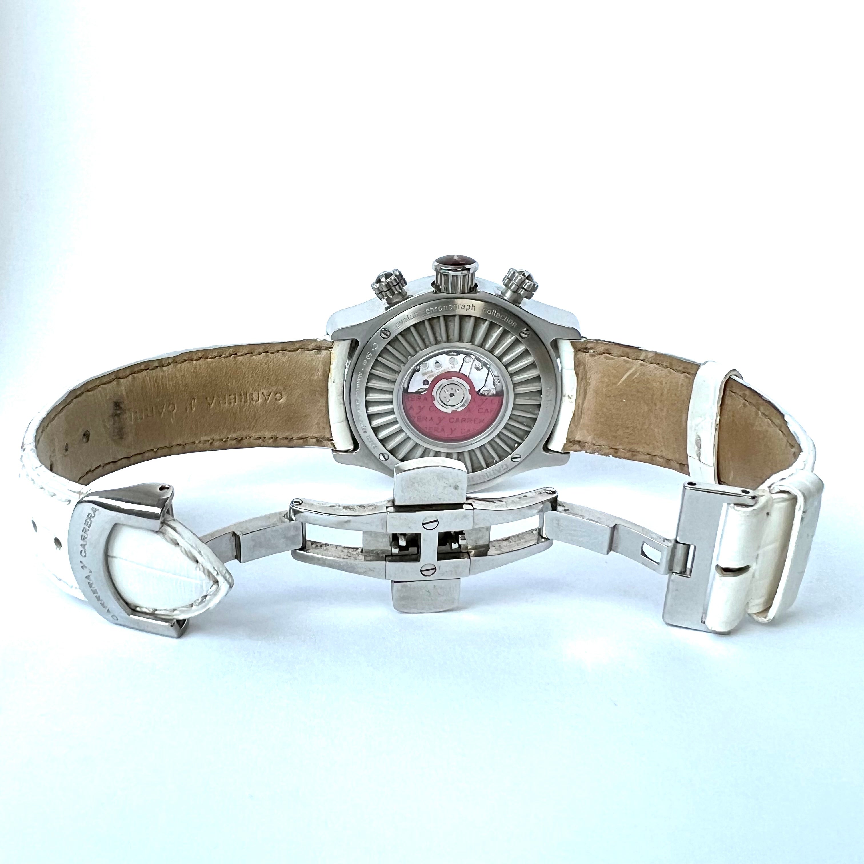 CARRERA Y CARRERA AVALON Chronograph 40mm Steel Watch | NATILUXIA