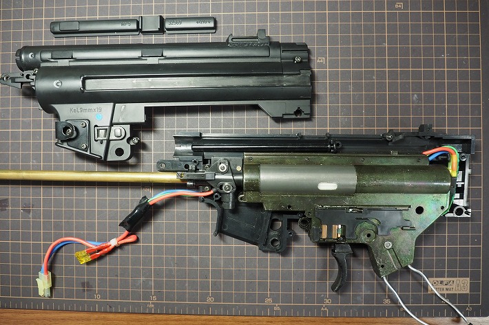 東京マルイ MP5】フレーム加工カスタムを行い分解・メンテナンス性が