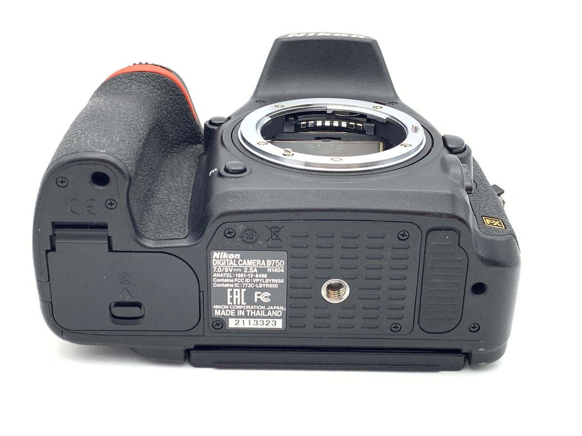 中古：B(並品)】ニコン D750 ボディ | 2442610074992