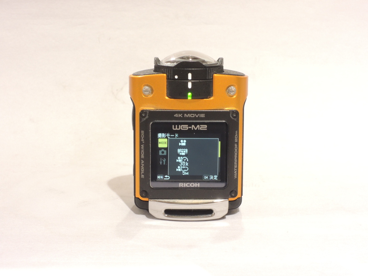 中古】リコー WG-M2 オレンジ｜｜カメラのキタムラネットショップ