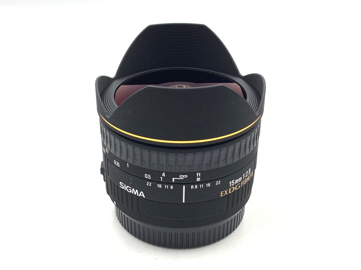 15mm F2.8 EX DG DIAGONAL FISHEYE (ｷﾔﾉﾝ AF) 中古価格比較 - 価格.com