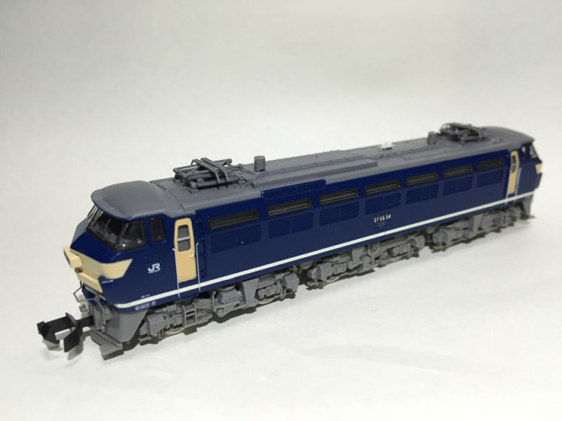 EF66 54号機・JR貨物更新車の入線です。TOMIX 2178 | NGaugeJP - 横濱