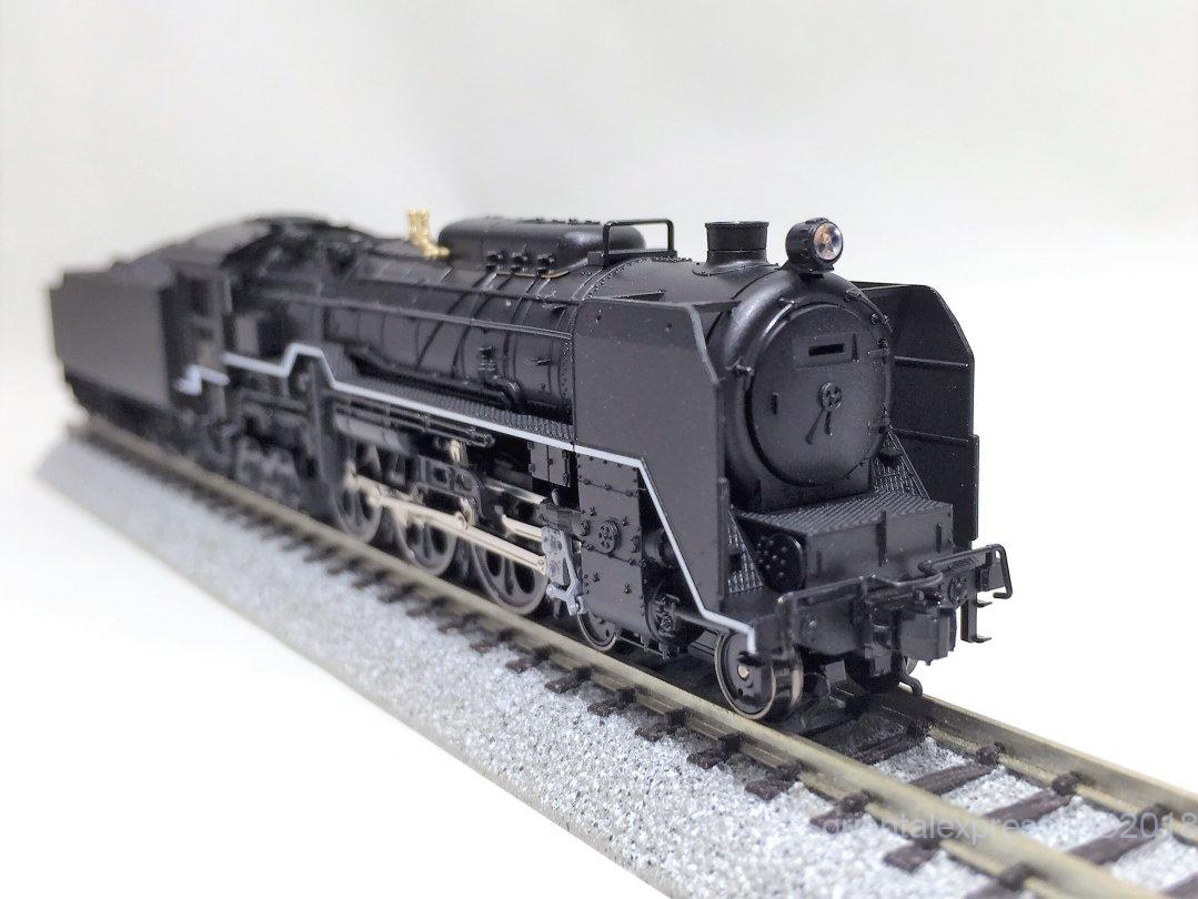 C62 山陽形（呉線）が入線しました。そして整備も KATO 2017-5