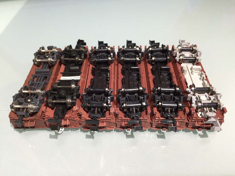 丸栄限定のホキ2000 矢橋工業8両セットとホキ9500 矢橋工業を弄る