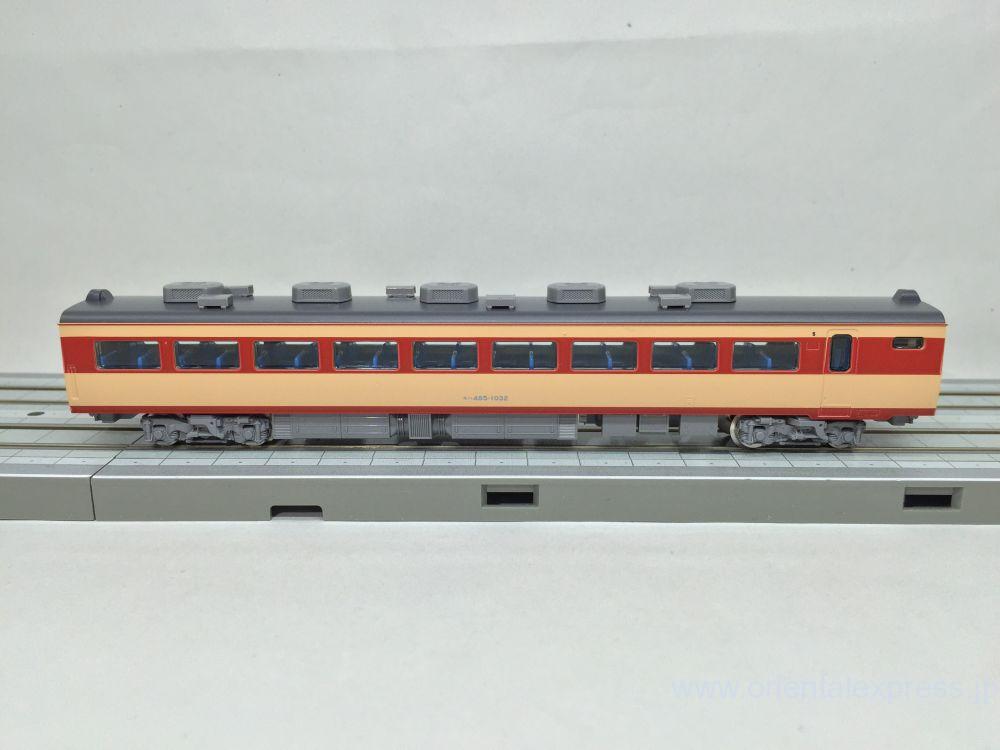 485系（仙台車両センターA1・A2編成）セット 入線です。TOMIX 98961