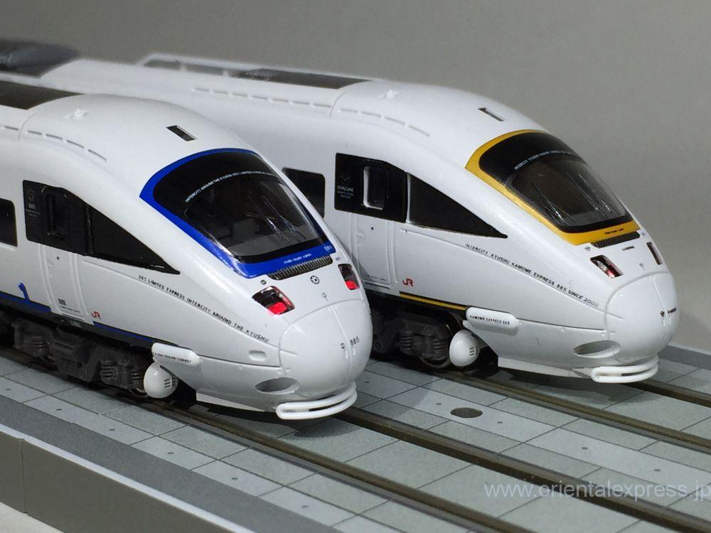 885系（2次車）＜アラウンド・ザ・九州＞入線！鉄は熱いうちに報告