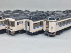 183系 福知山電車区・クハ183-801セットが入線です。ぽちフェス戦利品