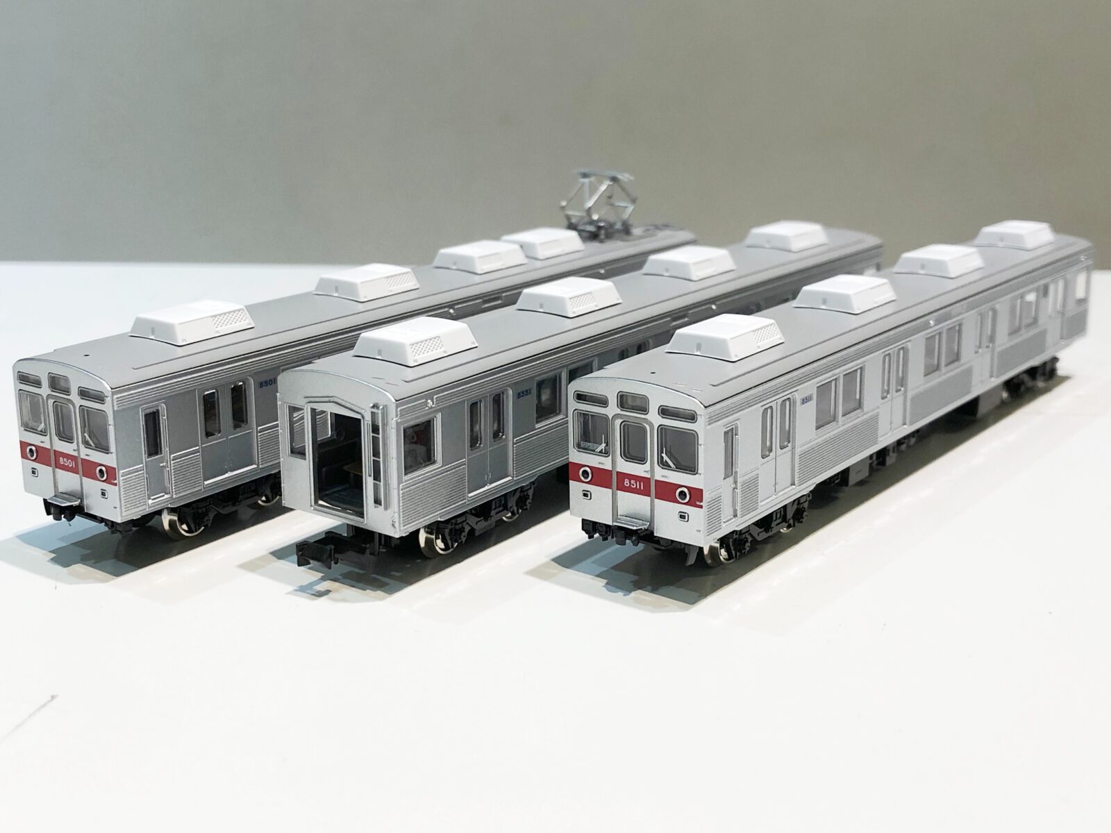 長野電鉄8500系（8501編成）3両編成セット 品番：10500 鉄道模型