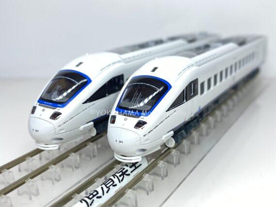 885系（2次車） 南福岡車両区所属 SM8編成が入線です。 KATO 10-1952