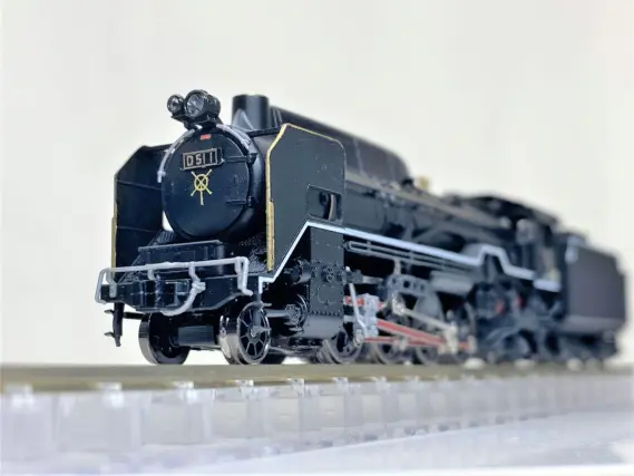 D51形1号機 梅小路機関区”1972″が入線しました！ KATO 2018-1 KKB00238