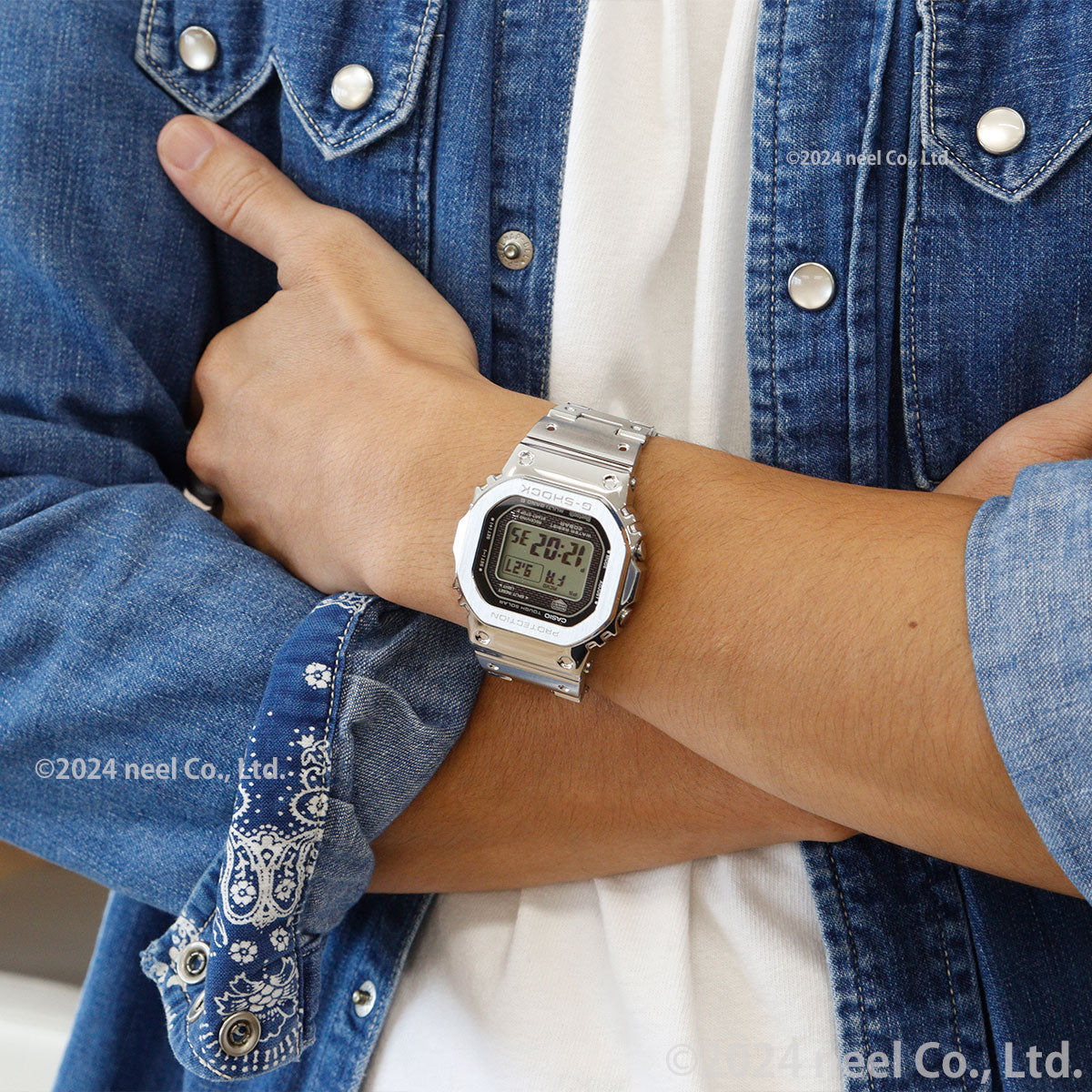 カシオ Gショック GMW-B5000D-1JF コネクテッド G-SHOCK Connected