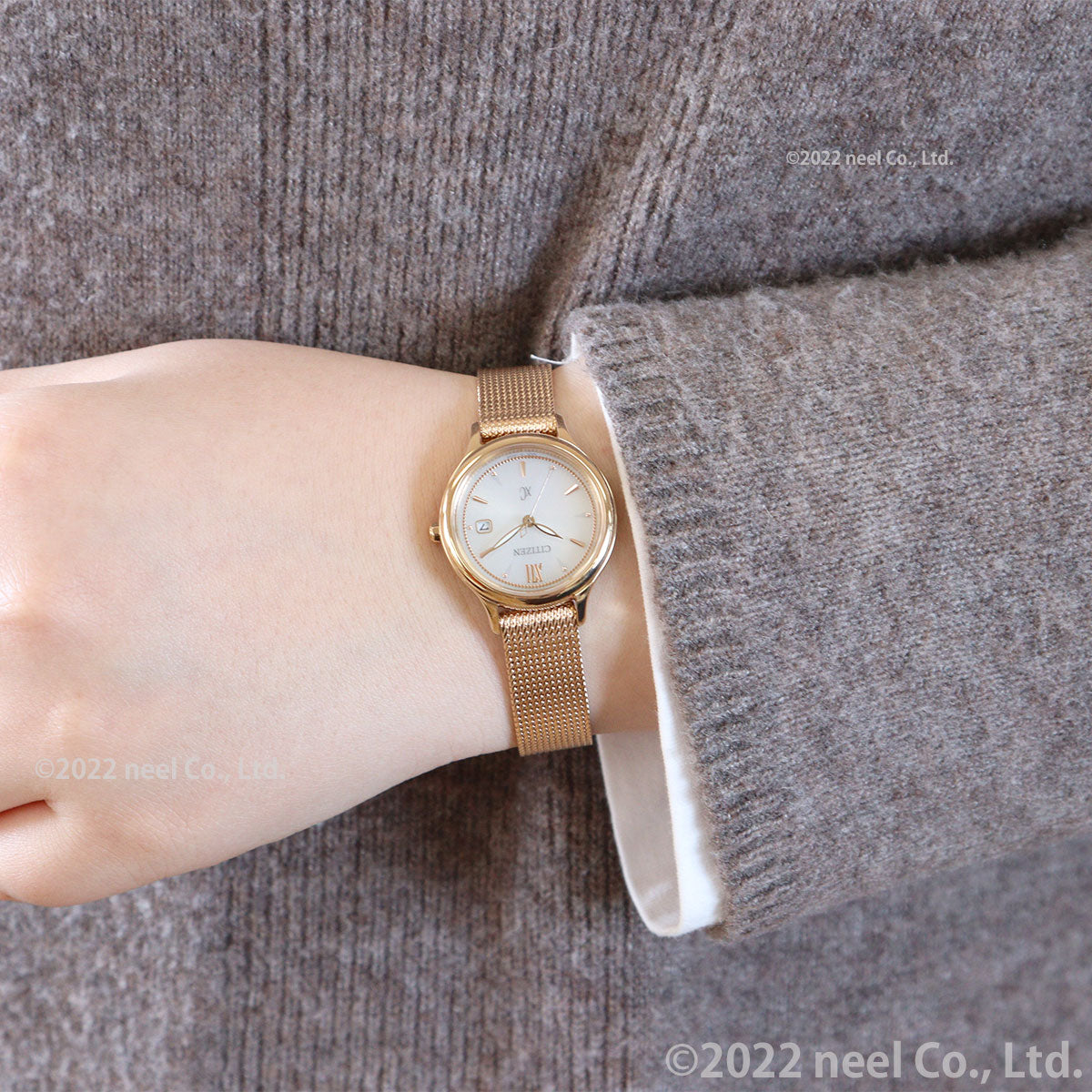 シチズン クロスシー エコドライブ mizu collection レディース 腕時計