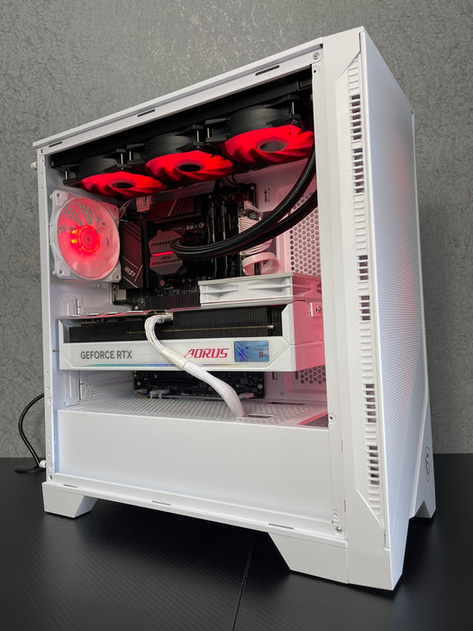 MSI PC Case MAG FORGE 320R Airflow White — Needy Shop LTD