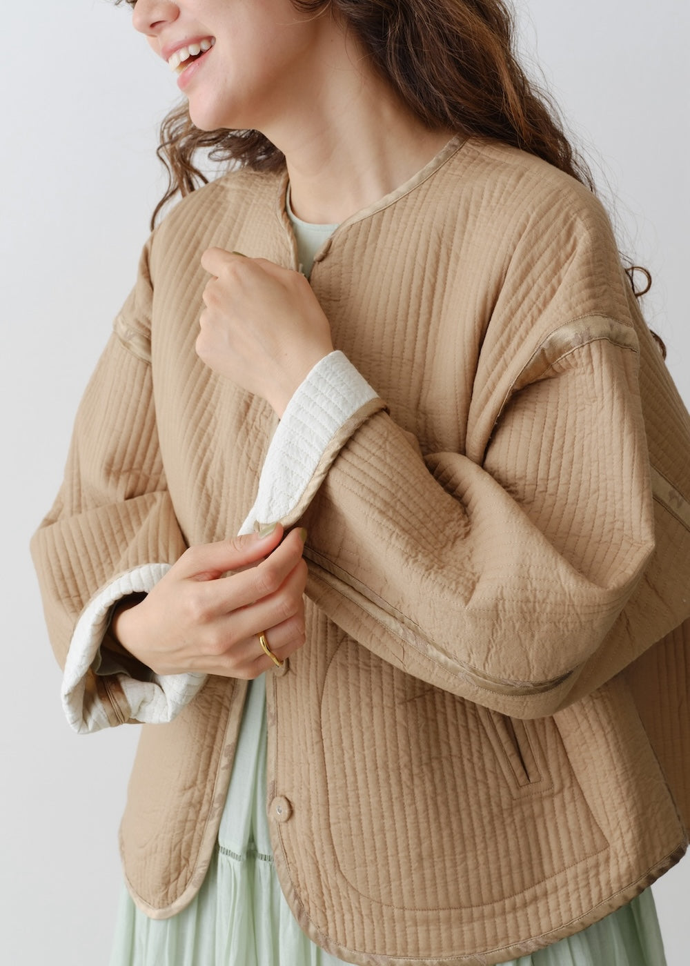 Cotton / Rayon Reversible Jacket | Pasand by ne Quittez pas