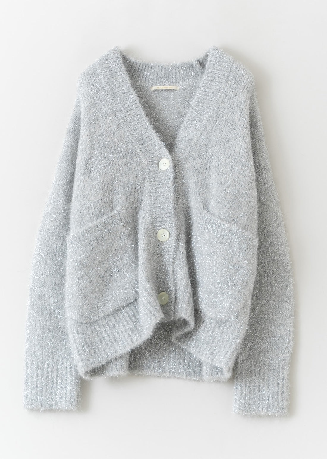 Alpaca Lurex Cardigan | Pasand by ne Quittez pas | パサンドバイ