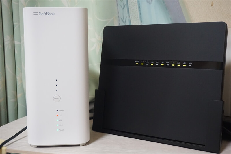 解約済みのソフトバンクエアーを光回線のWi-Fiアクセスポイントにする
