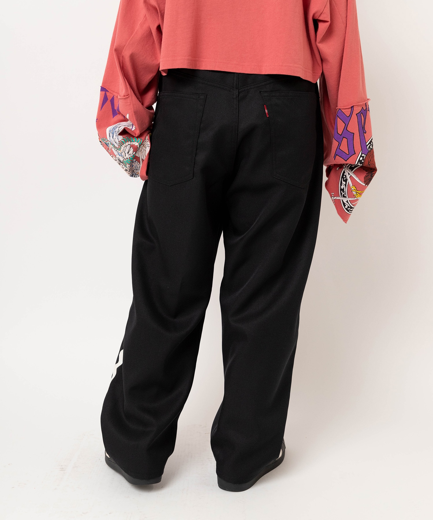 R4301 BIG5ポケット(M ブラック/ホワイト): パンツ - RNA ONLINE STORE