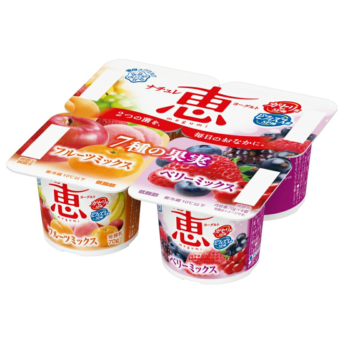 ナチュレ 恵 megumi 7種の果実 フルーツミックス＋ベリーミックス